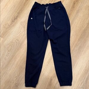 Figs Navy high wasted uman relaxed jogger